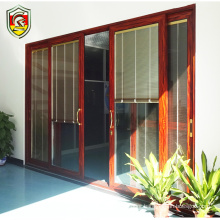 American modern house style 5mm laminated safety glass aluminium sliding door